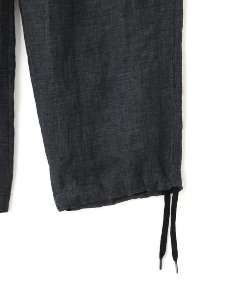 YLEVE(イレーヴ)の「YLEVE / LINEN POPLIN PANTS(その他パンツ・レディース・ブラウン/ブラック/ブラウン系その他2/ベージュ・2/1)」の12枚目の写真