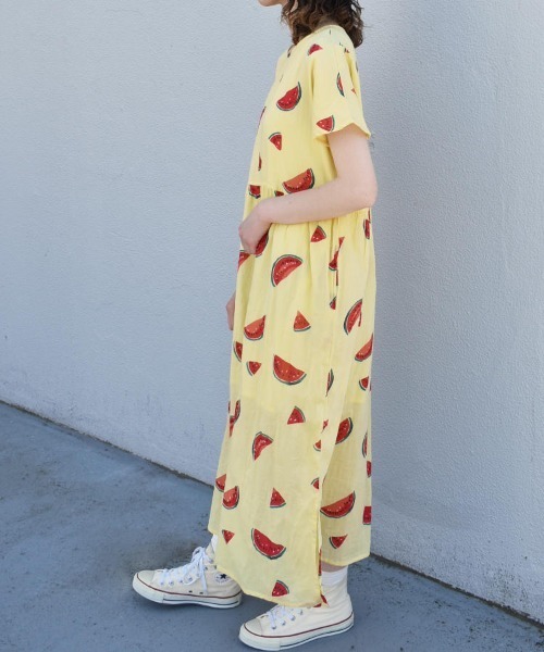 Bleu Bleuet(ブルーブルーエ)の「スイカワンピース(ワンピース・レディース・ブラック・FREE)」の11枚目の写真
