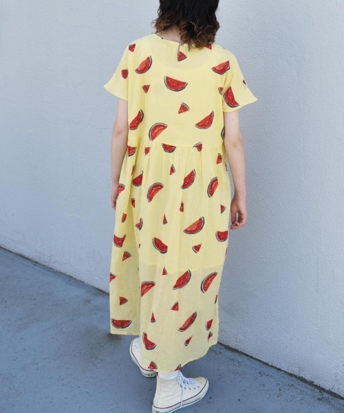 Bleu Bleuet(ブルーブルーエ)の「スイカワンピース(ワンピース・レディース・ブラック・FREE)」の12枚目の写真
