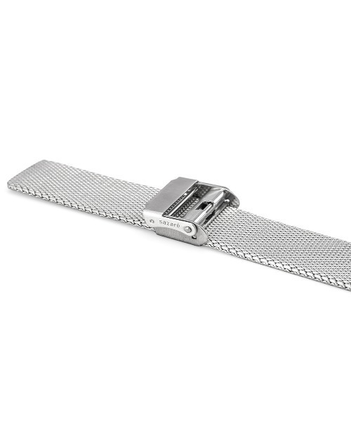 sazare(サザレ)の「「sazare/さざれ」 SK01 / SS 腕時計 1970 / SS SILVER MIRROR FINISH / SILVER INDEX DIAL / SILVER MESH(アナログ腕時計・メンズ・シルバー・38mm)」の10枚目の写真