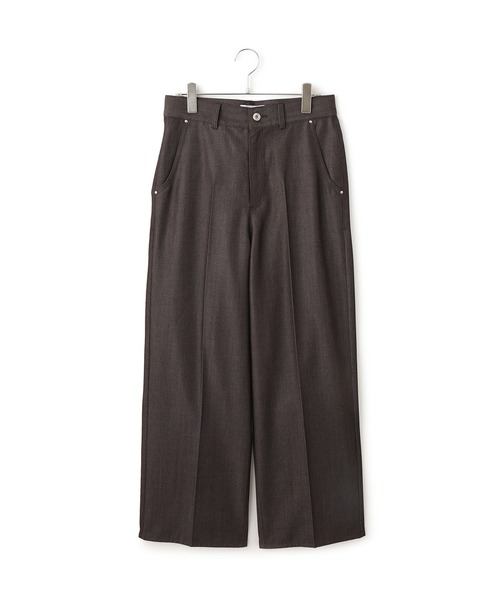 ADAM ET ROPE'(アダムエロペ)の「NIKKEセンタープレスデニム(デニムパンツ・レディース・ダークブラウン/ネイビー/ブラック・36/38)」の17枚目の写真