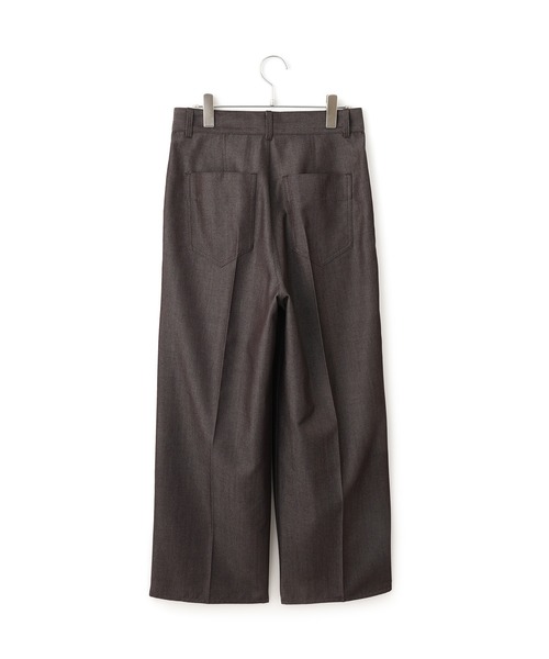 ADAM ET ROPE'(アダムエロペ)の「NIKKEセンタープレスデニム(デニムパンツ・レディース・ダークブラウン/ネイビー/ブラック・36/38)」の18枚目の写真
