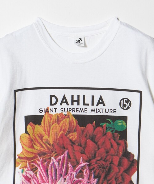 niche.(ニッチ)の「【別注】<Niche.>DAHLIA FLOWER Tシャツ(Tシャツ/カットソー・メンズ・ホワイト・M/L)」の6枚目の写真