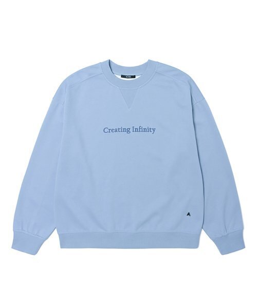 ADHOC(アドホック)の「男女共用ベーシックスウェット (ブルー) (HZ9LT80-43)(スウェット・レディース・その他・100/105/FREE)」の1枚目の写真