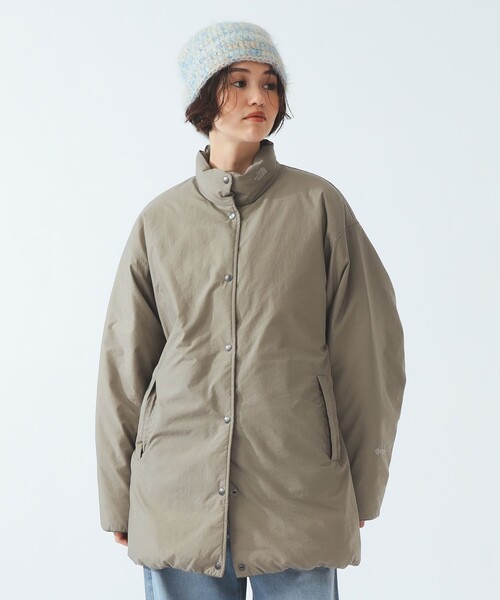 Ray BEAMS(レイビームス)の「THE NORTH FACE / オルタレーション ゼファー シェル ハーフ コート(その他アウター・レディース・ベージュ/ブラック・MEDIUM/LARGE)」の2枚目の写真