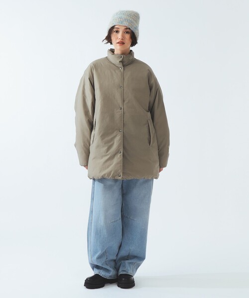 Ray BEAMS(レイビームス)の「THE NORTH FACE / オルタレーション ゼファー シェル ハーフ コート(その他アウター・レディース・ベージュ/ブラック・MEDIUM/LARGE)」の3枚目の写真