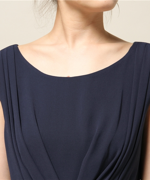 laboratory work（ラボラトリーワーク）の「着丈2WAYバルーンライクワンピース　【結婚式　ワンピース】（ドレス・レディース・レッド/ミント/ネイビー・MEDIUM）」の11枚目の写真