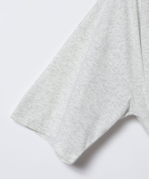 JEANASIS(ジーナシス)の「アソートリンガーボートネックTEE SS/1051164(Tシャツ/カットソー・レディース・イエロー/杢グレー/グレー系その他/ブラック・FREE)」の6枚目の写真