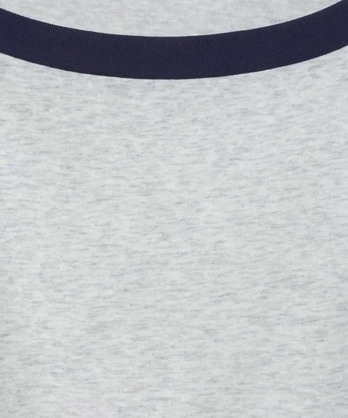 JEANASIS(ジーナシス)の「アソートリンガーボートネックTEE SS/1051164(Tシャツ/カットソー・レディース・イエロー/杢グレー/グレー系その他/ブラック・FREE)」の9枚目の写真
