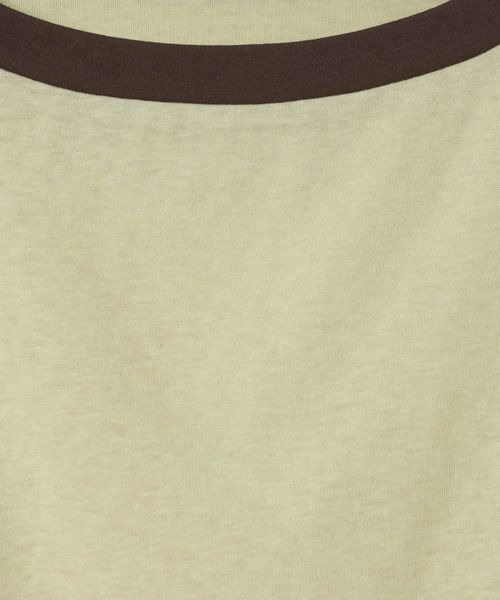 JEANASIS(ジーナシス)の「アソートリンガーボートネックTEE SS/1051164(Tシャツ/カットソー・レディース・イエロー/杢グレー/グレー系その他/ブラック・FREE)」の11枚目の写真