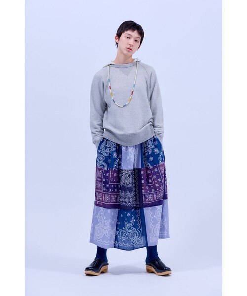 BEAMS BOY(ビームスボーイ)の「フラワー サーマル パーカー(Tシャツ/カットソー・レディース・オフホワイト/ライトグレー・ONE SIZE)」の11枚目の写真