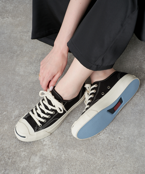 SLOBE IENA(スローブイエナ)の「CONVERSE/コンバース JACK PURCELL(その他シューズ・レディース・ホワイト/ブラック・23cm/24.5cm/24cm/23.5cm)」の5枚目の写真