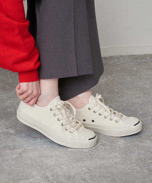 SLOBE IENA(スローブイエナ)の「CONVERSE/コンバース JACK PURCELL(その他シューズ・レディース・ホワイト/ブラック・23cm/24.5cm/24cm/23.5cm)」の11枚目の写真
