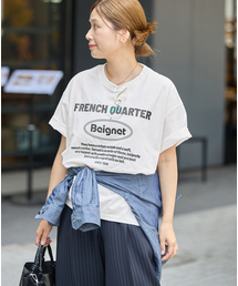 JOURNAL STANDARD | プリントタックスウェットTシャツ(Tシャツ/カットソー)