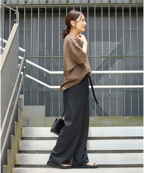JOURNAL STANDARD(ジャーナルスタンダード)の「プリントタックスウェットTシャツ(Tシャツ/カットソー・レディース・ホワイト/ブラウン系その他/ホワイト系その他・FREE)」の21枚目の写真