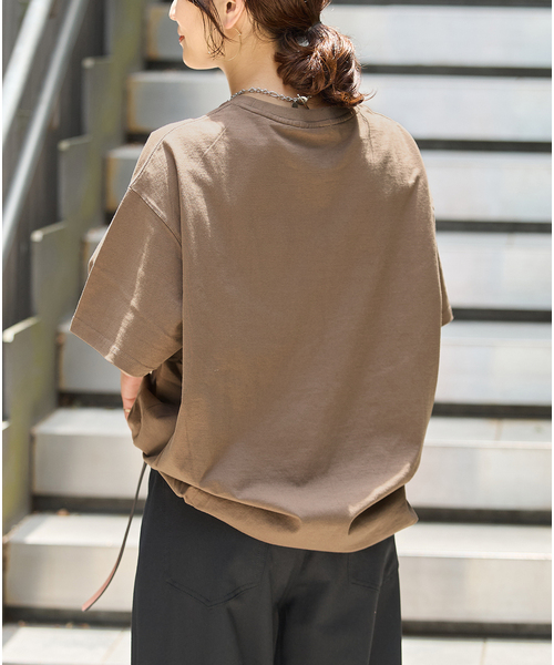 JOURNAL STANDARD(ジャーナルスタンダード)の「プリントタックスウェットTシャツ(Tシャツ/カットソー・レディース・ホワイト/ブラウン系その他/ホワイト系その他・FREE)」の13枚目の写真