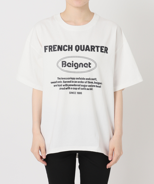 JOURNAL STANDARD(ジャーナルスタンダード)の「プリントタックスウェットTシャツ(Tシャツ/カットソー・レディース・ホワイト/ブラウン系その他/ホワイト系その他・FREE)」の14枚目の写真
