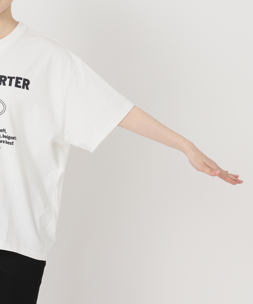 JOURNAL STANDARD(ジャーナルスタンダード)の「プリントタックスウェットTシャツ(Tシャツ/カットソー・レディース・ホワイト/ブラウン系その他/ホワイト系その他・FREE)」の18枚目の写真