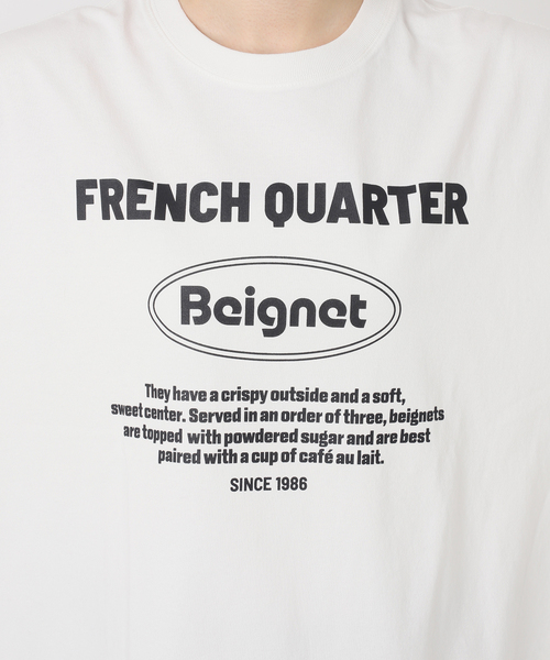JOURNAL STANDARD(ジャーナルスタンダード)の「プリントタックスウェットTシャツ(Tシャツ/カットソー・レディース・ホワイト/ブラウン系その他/ホワイト系その他・FREE)」の8枚目の写真