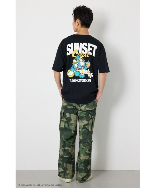 RODEO CROWNS WIDE BOWL(ロデオクラウンズワイドボウル)の「(サンリオキャラクターズ)SUNSET Tシャツ(Tシャツ/カットソー・レディース・ブラック/オフホワイト/グリーン系その他/ライトパープル・LARGE/MEDIUM)」の21枚目の写真