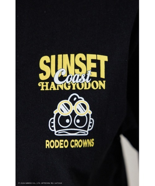 RODEO CROWNS WIDE BOWL(ロデオクラウンズワイドボウル)の「(サンリオキャラクターズ)SUNSET Tシャツ(Tシャツ/カットソー・レディース・ブラック/オフホワイト/グリーン系その他/ライトパープル・LARGE/MEDIUM)」の22枚目の写真