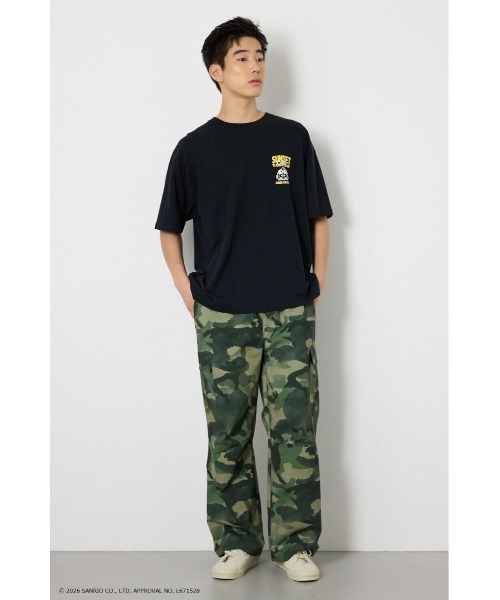 RODEO CROWNS WIDE BOWL(ロデオクラウンズワイドボウル)の「(サンリオキャラクターズ)SUNSET Tシャツ(Tシャツ/カットソー・レディース・ブラック/オフホワイト/グリーン系その他/ライトパープル・LARGE/MEDIUM)」の20枚目の写真