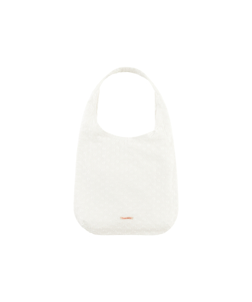 VANONE ATELIER(バノンアトリエ)の「B3024 ジャルダンエクリュレースホーボーバッグ(ショルダーバッグ・レディース・アイボリー・ONE)」の2枚目の写真