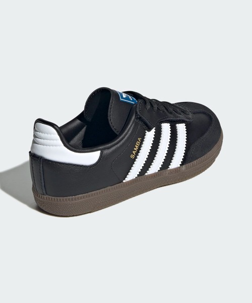 adidas(アディダス)の「サンバ OG コンフォートクロージャー 伸縮レース キッズ / Samba OG Comfort Closure Elastic Lace Kids / アディダスオリジナルス adidas Originals(スニーカー・キッズ・ブラック・21.0cm/17.0cm/18.0cm/19.0cm/20.0cm)」の5枚目の写真