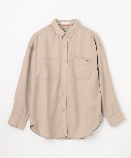 ANY(エニィ)の「フィブリルオーバーシャツ(シャツ/ブラウス・レディース・グレー系/ローズ系/ベージュ系・X-LARGE)」の22枚目の写真