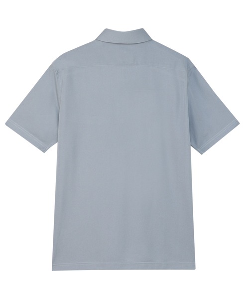 TOKYO SHIRTS(トウキョウシャツ)の「ビズポロ ポロシャツ コンフォートドライ 半袖 メンズ(ポロシャツ・メンズ・グレー・LL/L/M/S/XL)」の2枚目の写真