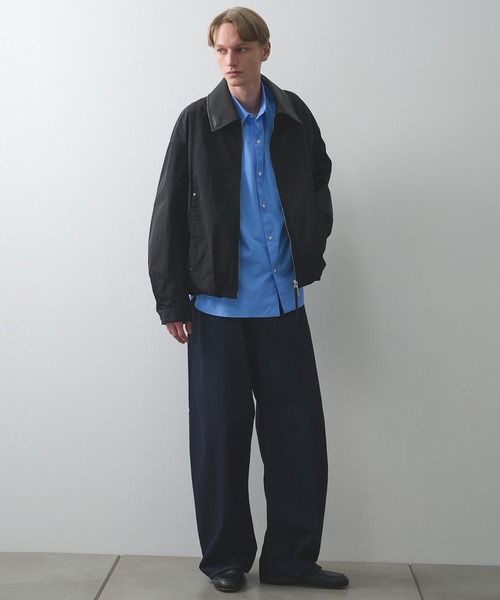 STUDIOUS(ステュディオス)の「【STUDIOUS】Barrel Denim pants(デニムパンツ・メンズ・ネイビー・3/2/1)」の10枚目の写真