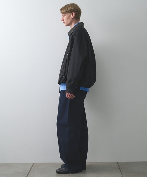 STUDIOUS(ステュディオス)の「【STUDIOUS】Barrel Denim pants(デニムパンツ・メンズ・ネイビー・3/2/1)」の11枚目の写真