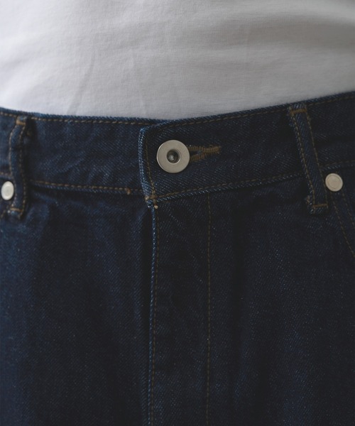 STUDIOUS(ステュディオス)の「【STUDIOUS】Barrel Denim pants(デニムパンツ・メンズ・ネイビー・3/2/1)」の16枚目の写真