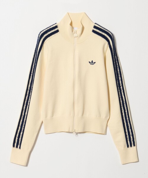 Adidas Originals — трикотажный топ с капюшоном и молнией Tracktop (Нит-файяр)