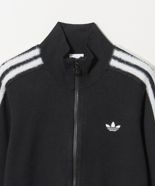 NICE WEATHER（ナイスウェザー）の「＜adidas Originals＞ニットファイヤーバードトラックトップ（カーディガン/ボレロ・レディース・ブラック/オフホワイト・FREE）」の13枚目の写真