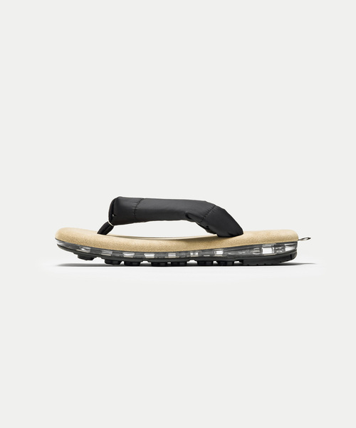 goyemon(ゴエモン)の「goyemon × CABINE° “unda HOVER” APOLLO (BLACK)(サンダル・メンズ・ブラック・FREE)」の1枚目の写真