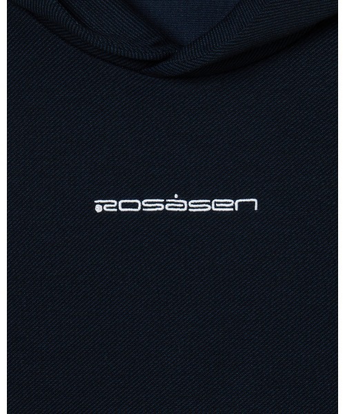 ROSASEN（ロサーセン）の「【Rosasen/GOLF】 ツイルダンボール フーディ（パーカー・レディース・ネイビー/ベージュ・40/42）」の9枚目の写真