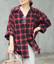 ARMY TWILL（アーミーツイル）の「別注【ARMY TWILL/アーミーツイル】CheckedUtilityShirt（シャツ/ブラウス）」