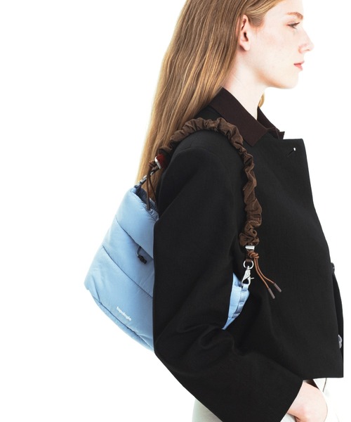 Topologie(トポロジー)の「Besace(べサス)(ショルダーバッグ・レディース・ライトブルー/シルバー/ブラウン・ONE SIZE)」の9枚目の写真