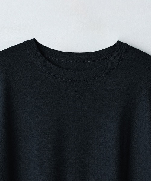 elegancese(エレガンセーゼ)の「【elegancese】Wool cashmere long-sleeve knit tee(ニット/セーター・レディース・ブラック/グレー/ダークブラウン/オフホワイト・FREE)」の20枚目の写真