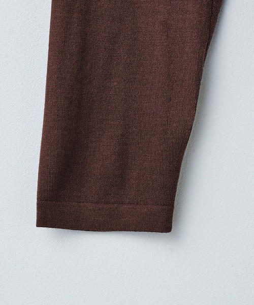elegancese(エレガンセーゼ)の「【elegancese】Wool cashmere long-sleeve knit tee(ニット/セーター・レディース・ブラック/グレー/ダークブラウン/オフホワイト・FREE)」の6枚目の写真