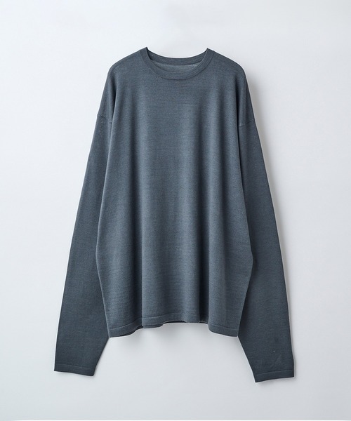 elegancese(エレガンセーゼ)の「【elegancese】Wool cashmere long-sleeve knit tee(ニット/セーター・レディース・ブラック/グレー/ダークブラウン/オフホワイト・FREE)」の16枚目の写真