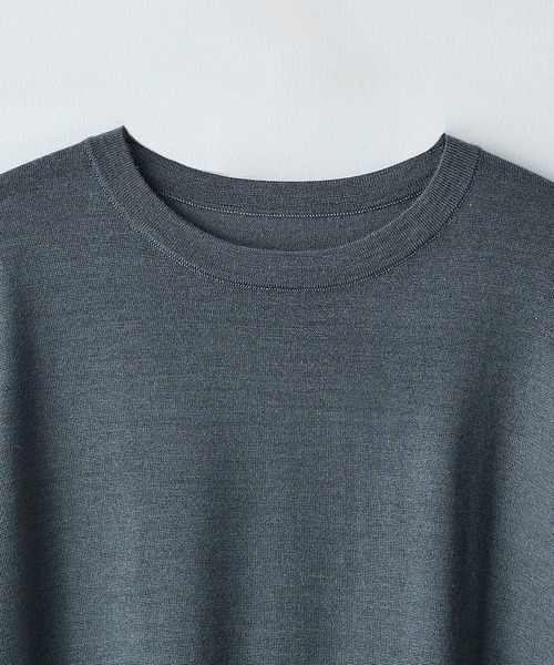 elegancese(エレガンセーゼ)の「【elegancese】Wool cashmere long-sleeve knit tee(ニット/セーター・レディース・ブラック/グレー/ダークブラウン/オフホワイト・FREE)」の15枚目の写真