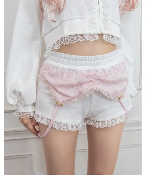 Fiorforte(フィオルフォルテ)の「lingerie short pants(その他パンツ・レディース・ホワイト/ピンク・FREE)」の2枚目の写真