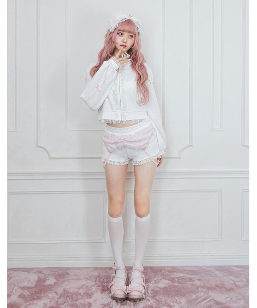 Fiorforte(フィオルフォルテ)の「lingerie short pants(その他パンツ・レディース・ホワイト/ピンク・FREE)」の5枚目の写真
