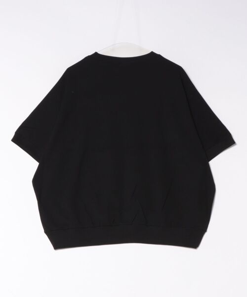 ScoLar(スカラー)の「ScoLar/スカラー スカラーマーク刺繍 PO(Tシャツ/カットソー・レディース・グレー/ピンク/ブラック・FREE)」の4枚目の写真