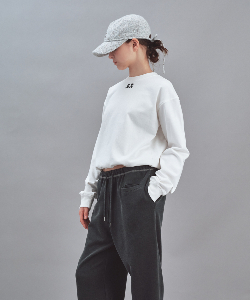 Rest&Recreation(レストアンドレクリエーション)の「DOUBLE LOGO SWEATSHIRT - WHITE(スウェット・メンズ・その他・LARGE/SMALL)」の2枚目の写真