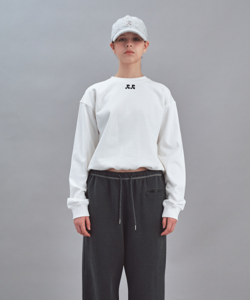 Rest&Recreation(レストアンドレクリエーション)の「DOUBLE LOGO SWEATSHIRT - WHITE(スウェット・メンズ・その他・LARGE/SMALL)」の3枚目の写真