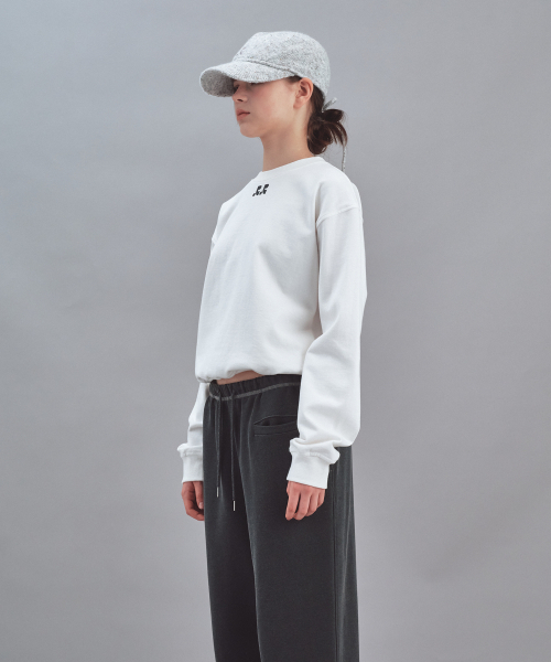 Rest&Recreation(レストアンドレクリエーション)の「DOUBLE LOGO SWEATSHIRT - WHITE(スウェット・メンズ・その他・LARGE/SMALL)」の4枚目の写真