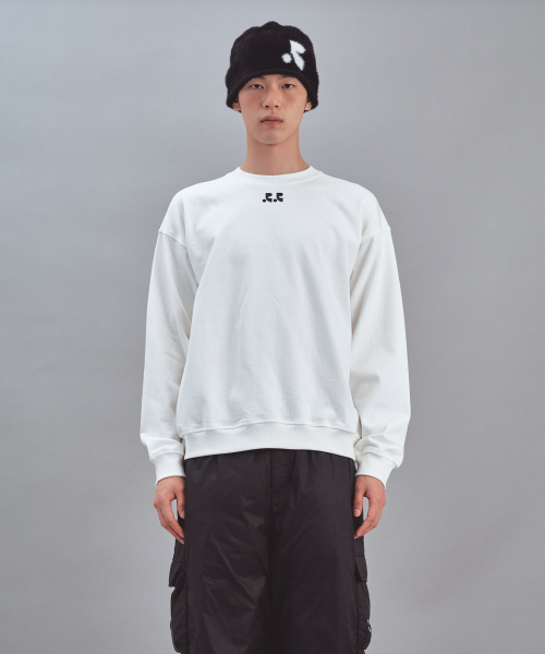 Rest&Recreation(レストアンドレクリエーション)の「DOUBLE LOGO SWEATSHIRT - WHITE(スウェット・メンズ・その他・LARGE/SMALL)」の6枚目の写真